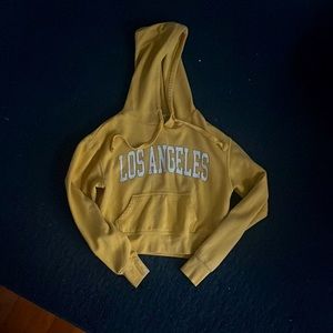 cropped hoodie